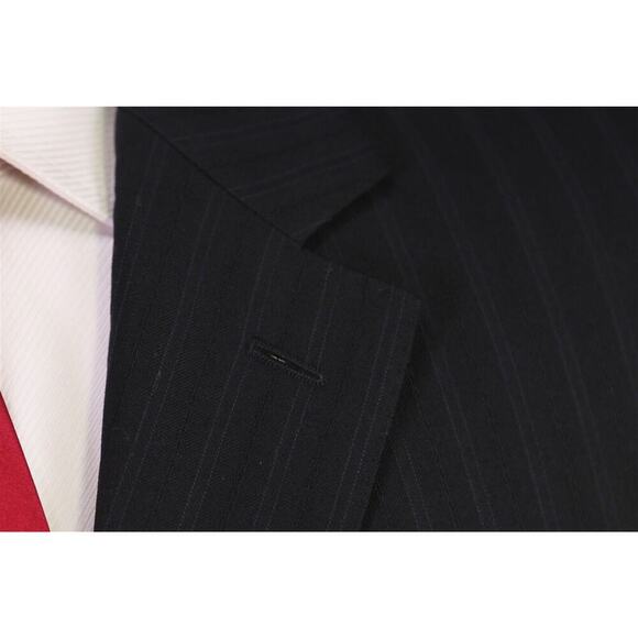 Paul Smith The Westbourne Black Textured Tonestripe 3-Btn Slim Fit Wool Suit 38R - Picture 5 of 12